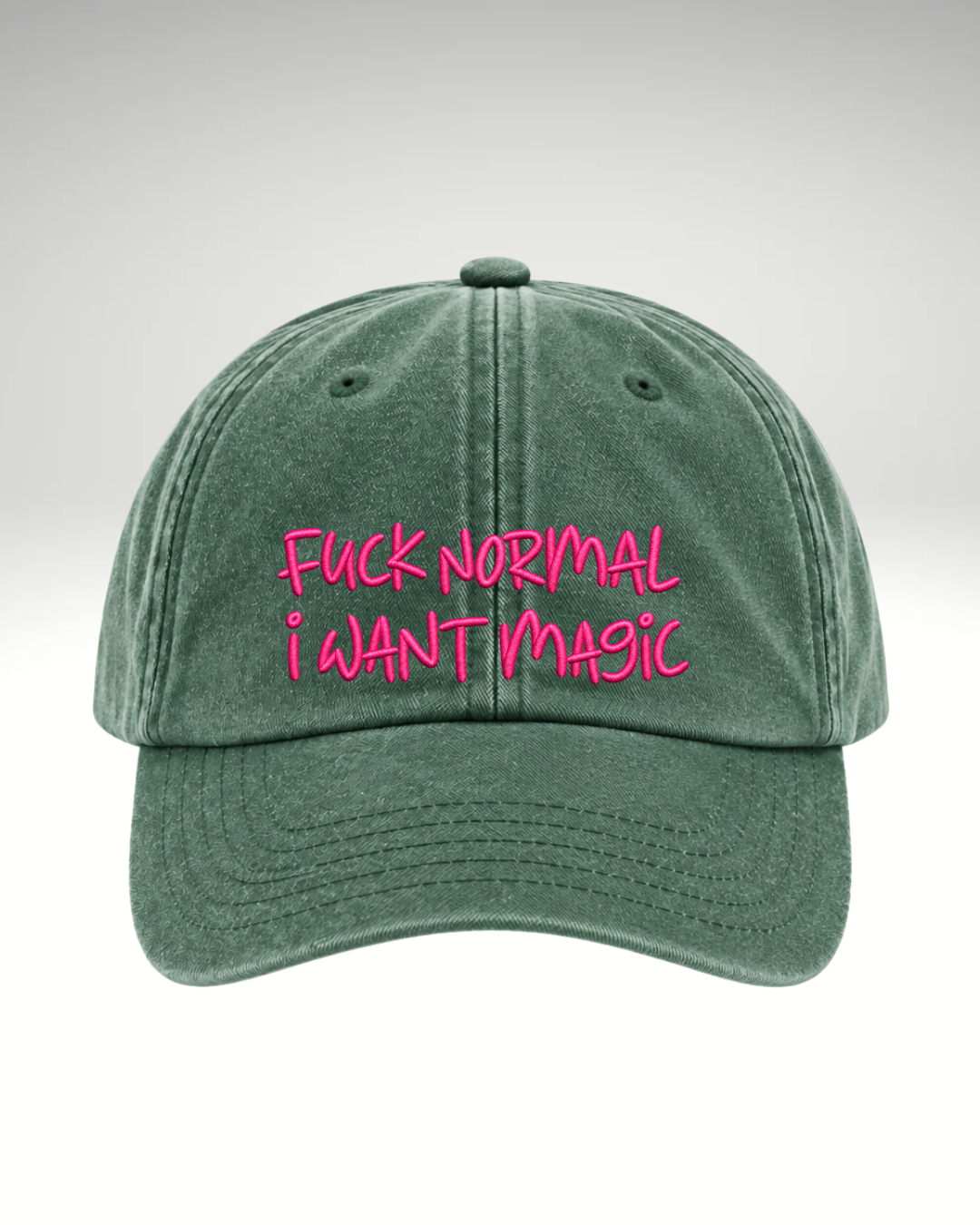 Șapcă Fuck normal I want magic