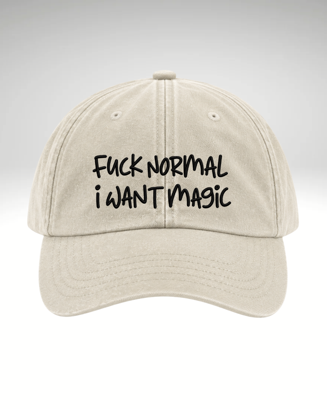 Șapcă Fuck normal I want magic