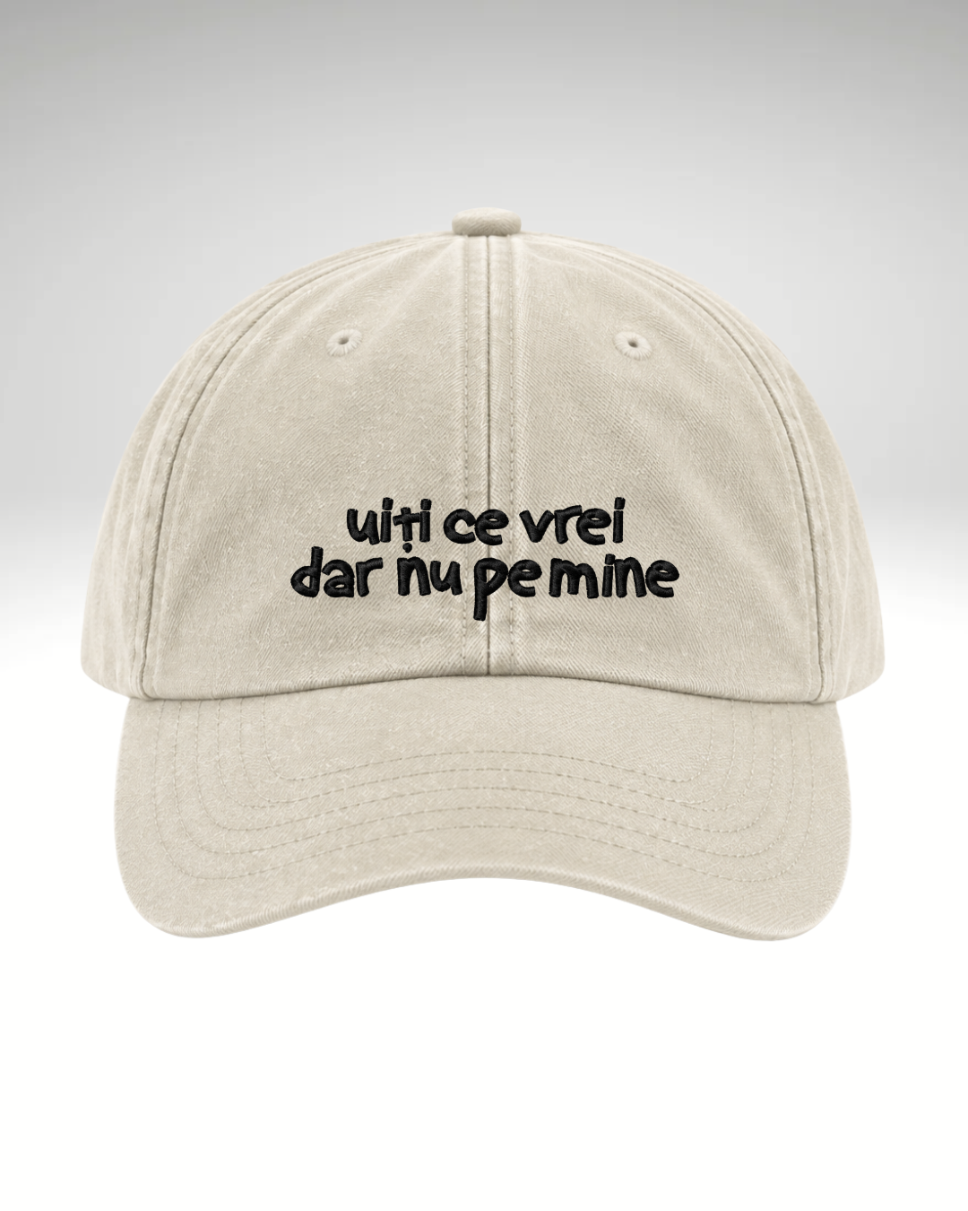 Șapcă uiți ce vrei dar nu pe mine