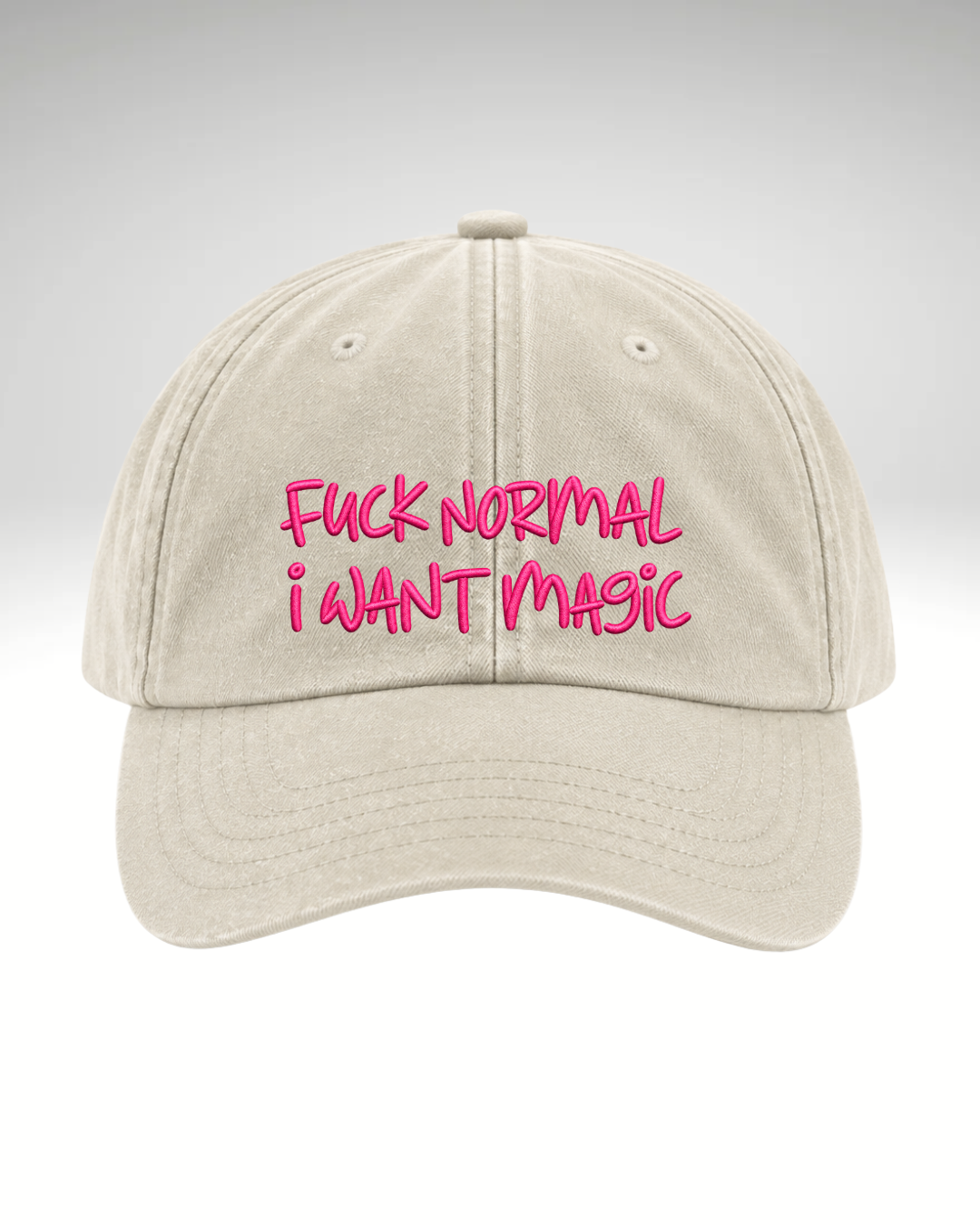 Șapcă Fuck normal I want magic