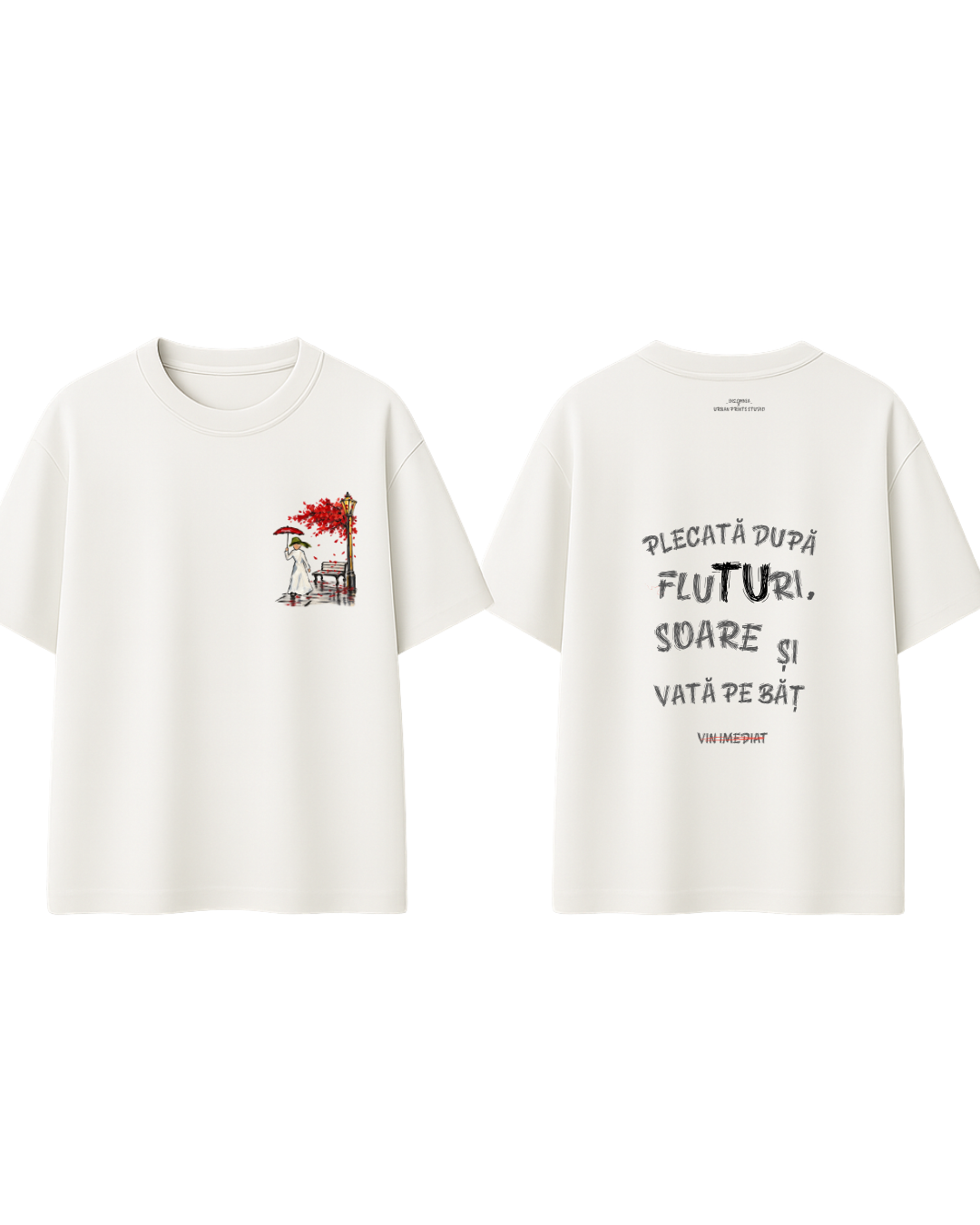 Tricou Plecată după fluturi