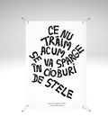 Print detașabil Ce nu trăim acum