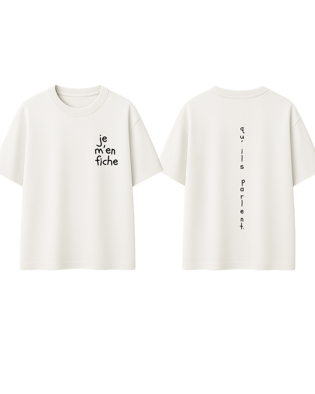 Tricou je m'en fiche