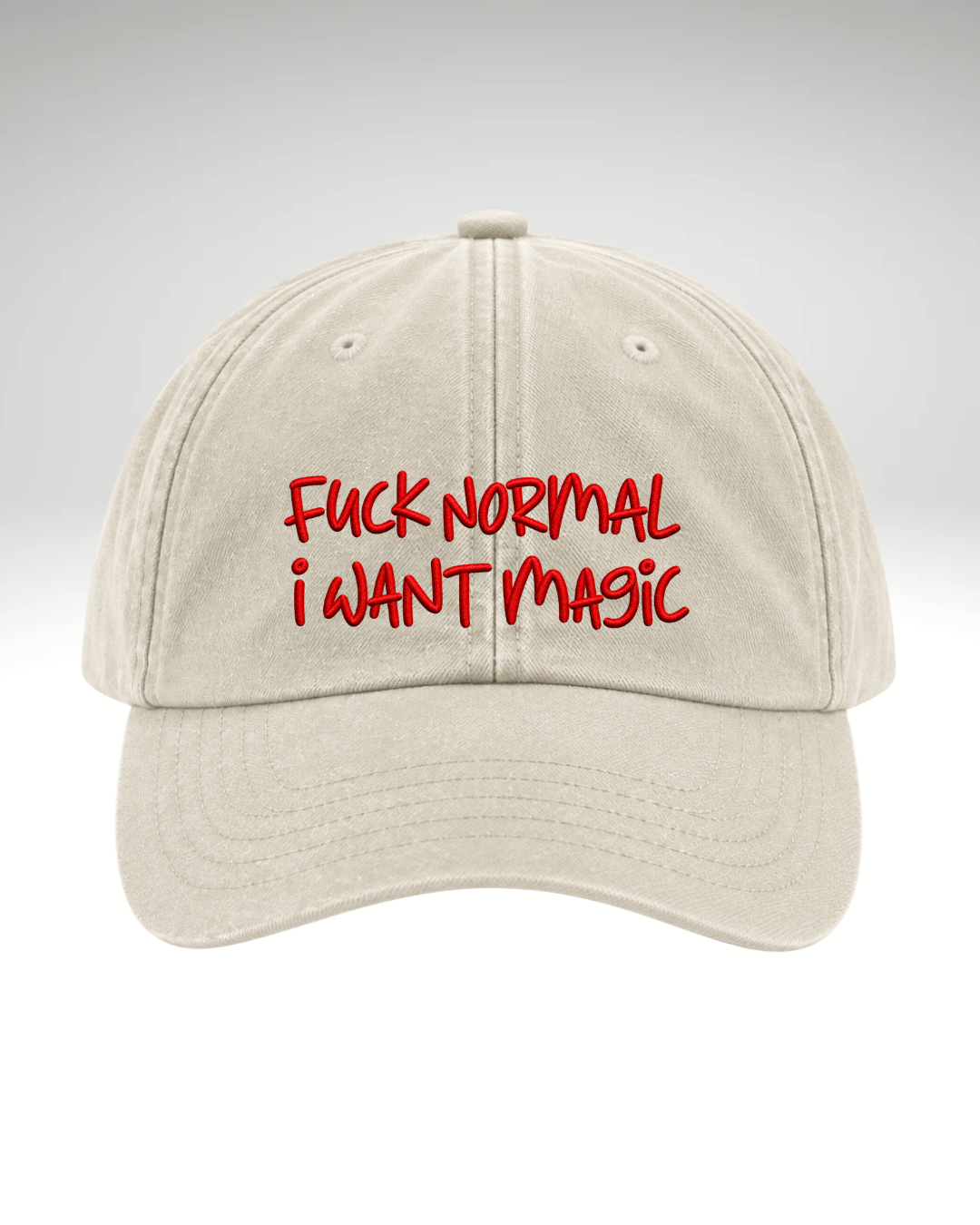 Șapcă Fuck normal I want magic