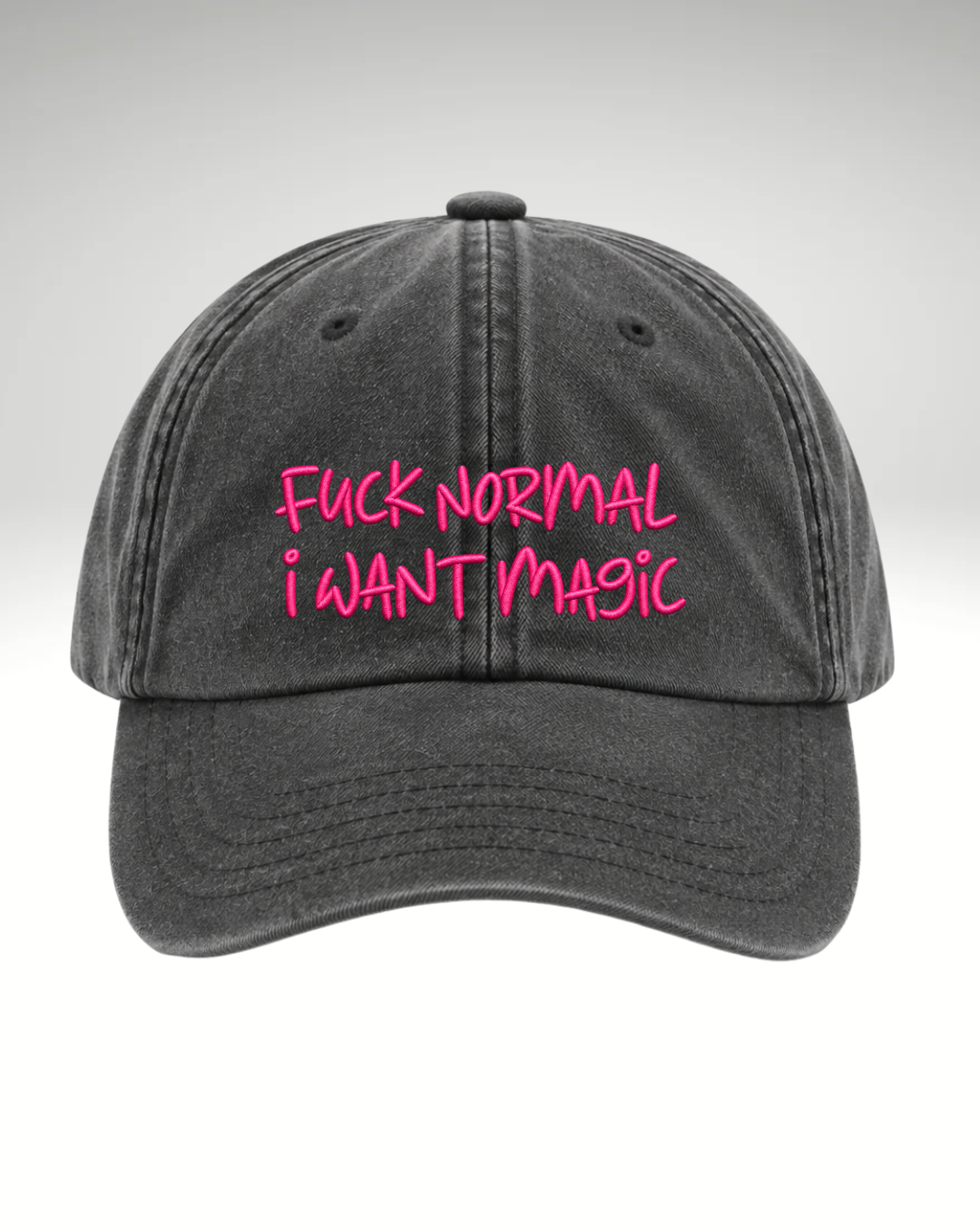Șapcă Fuck normal I want magic