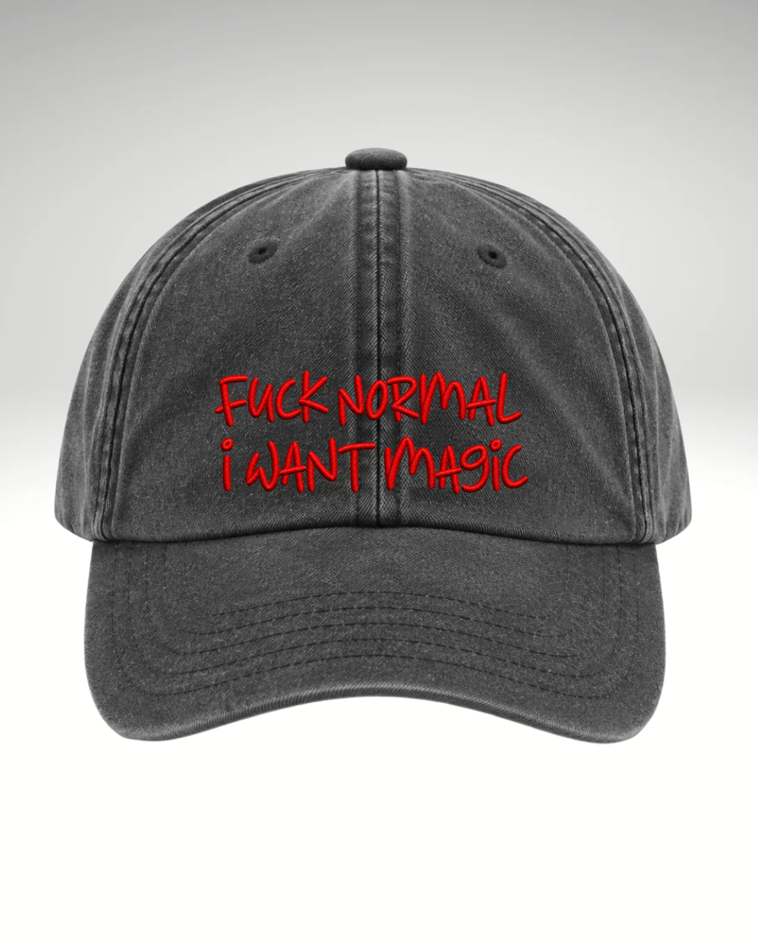 Șapcă Fuck normal I want magic
