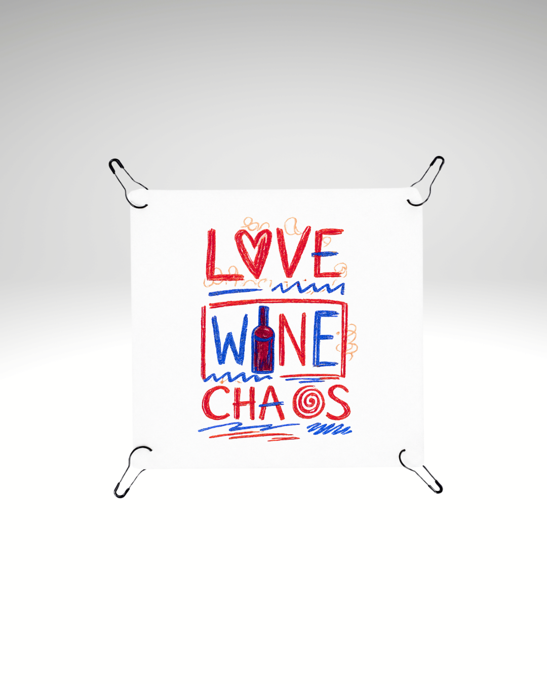Print detașabil - love, wine, chaos
