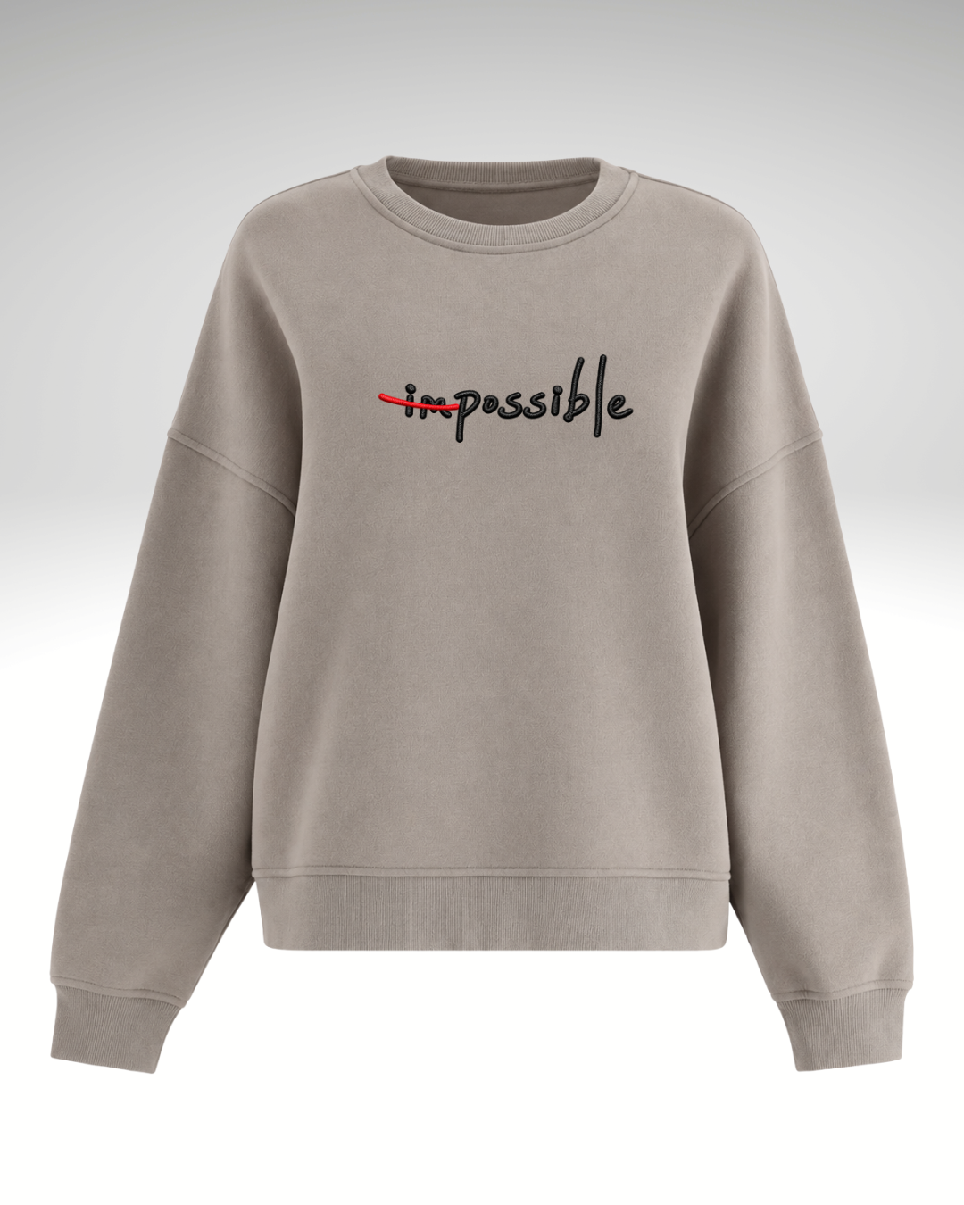 Bluză oversize Impossible