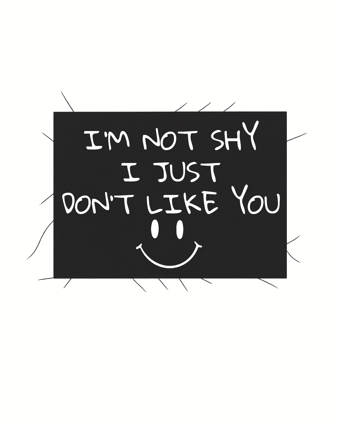 Print detașabil I'm not shy