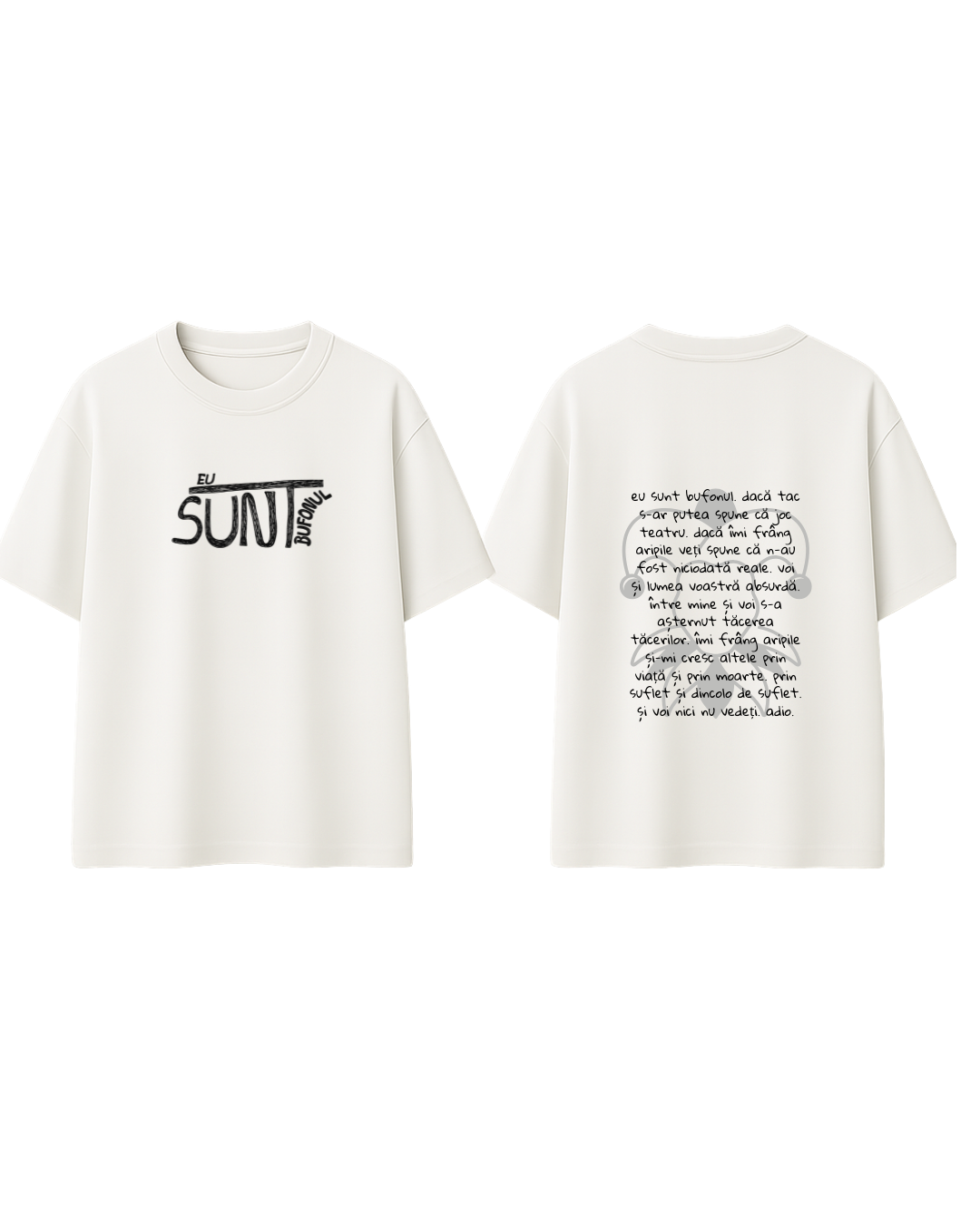 Tricou eu sunt bufonul