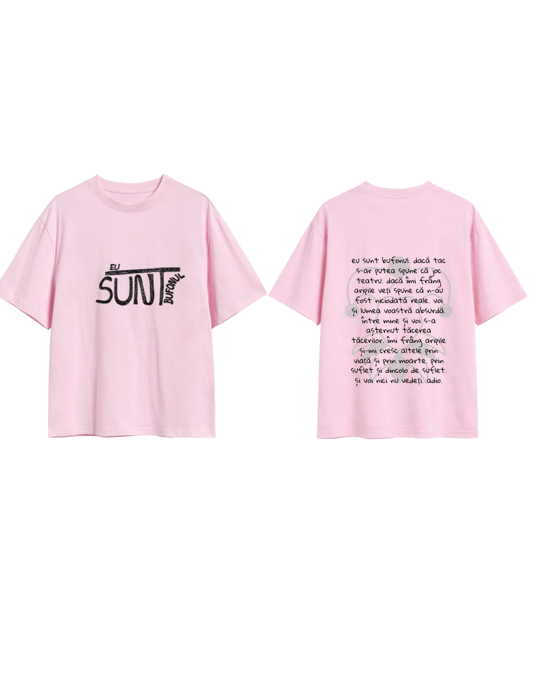 Tricou eu sunt bufonul