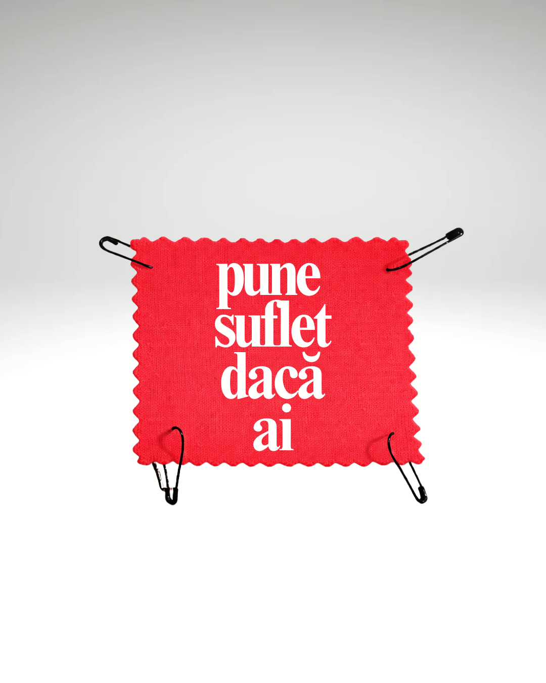 pune suflet dacă ai - Urban Prints Studio