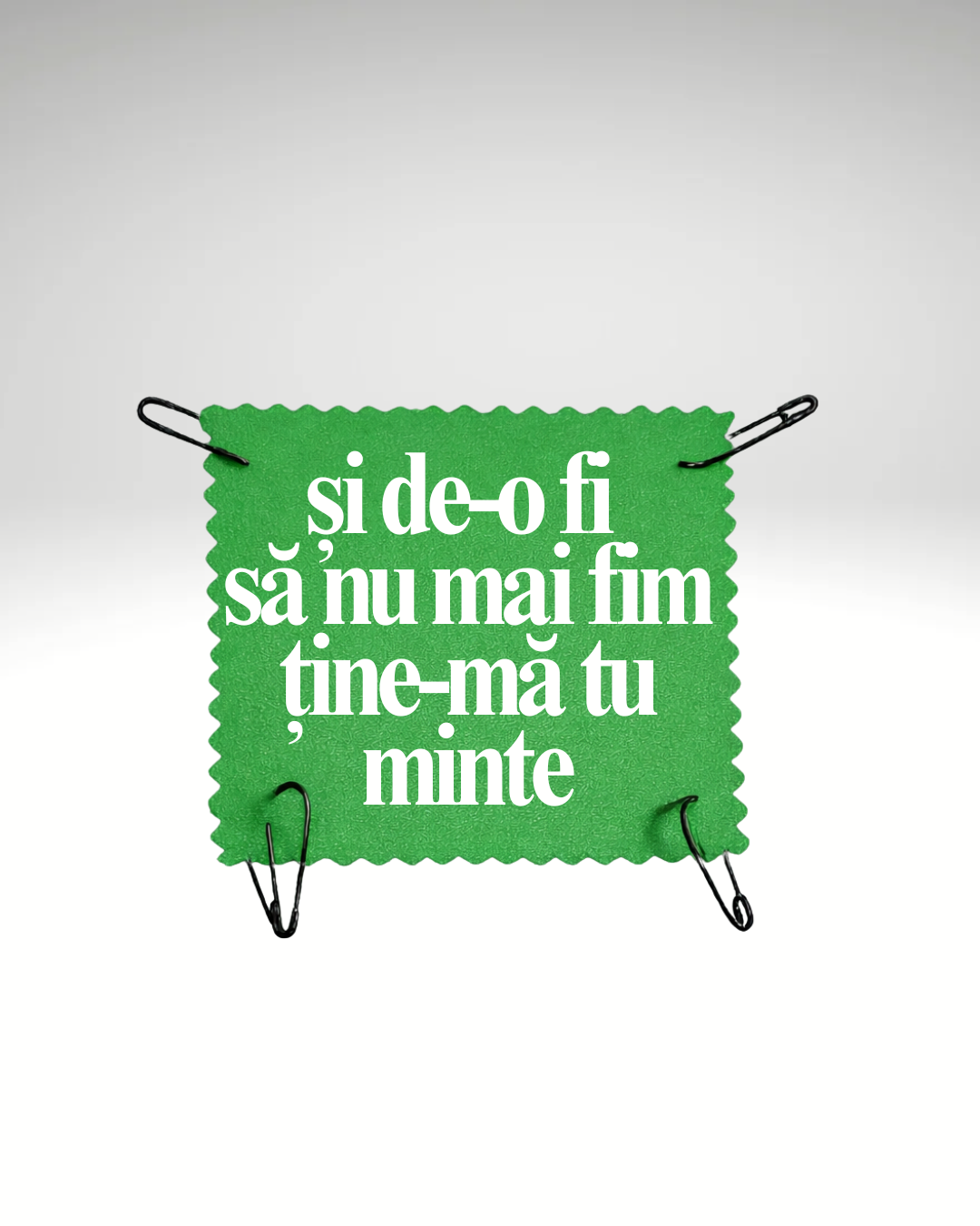 și de-o fi să nu mai fim - Urban Prints Studio