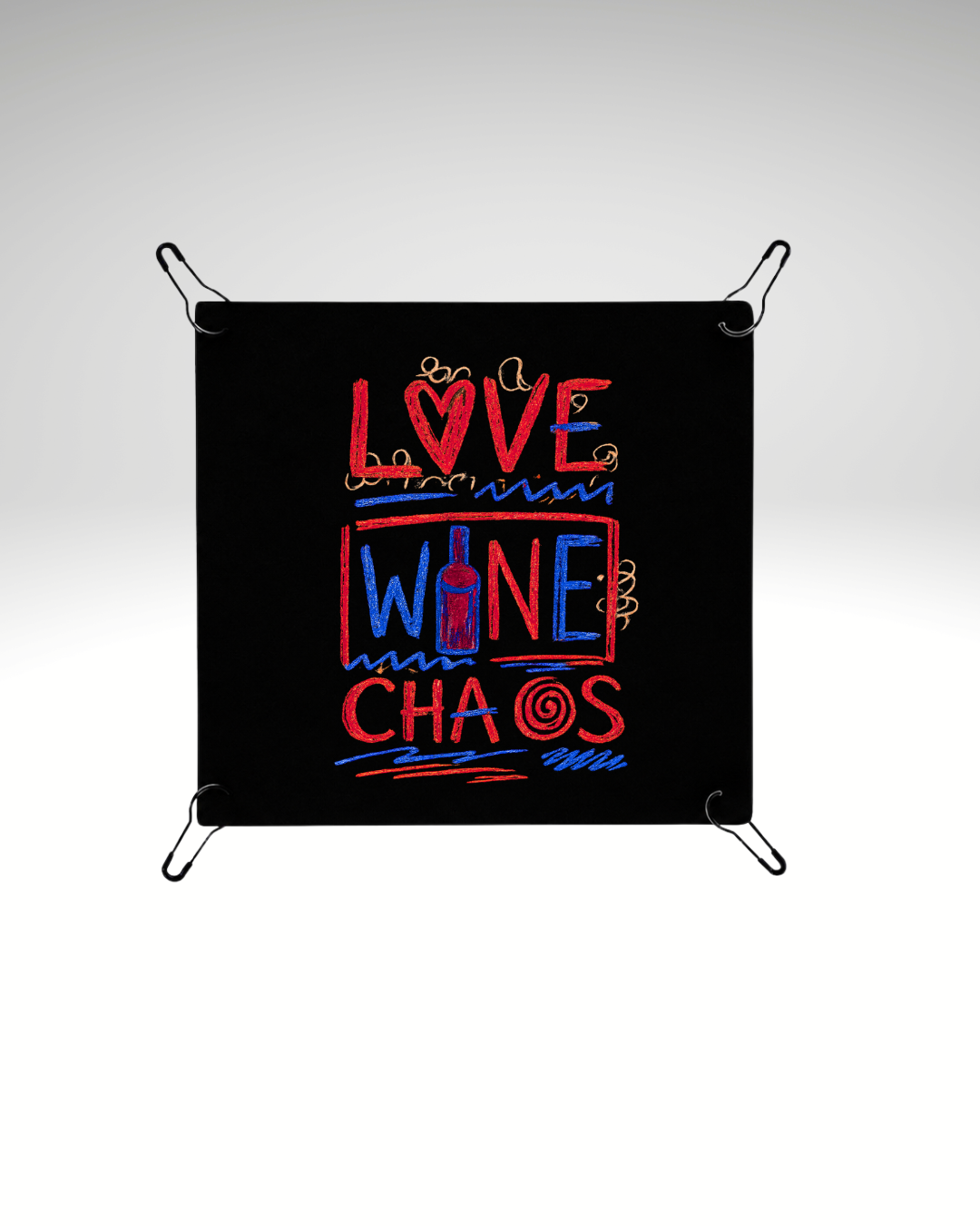 Print detașabil - love, wine, chaos