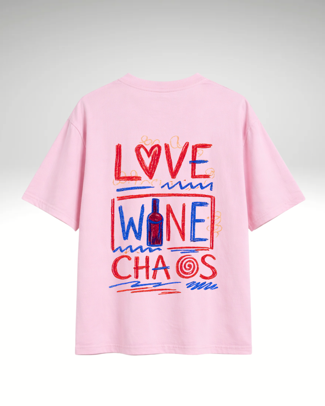 Tricou Love, Wine, Chaos
