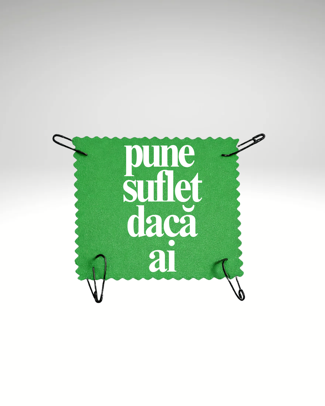 pune suflet dacă ai - Urban Prints Studio