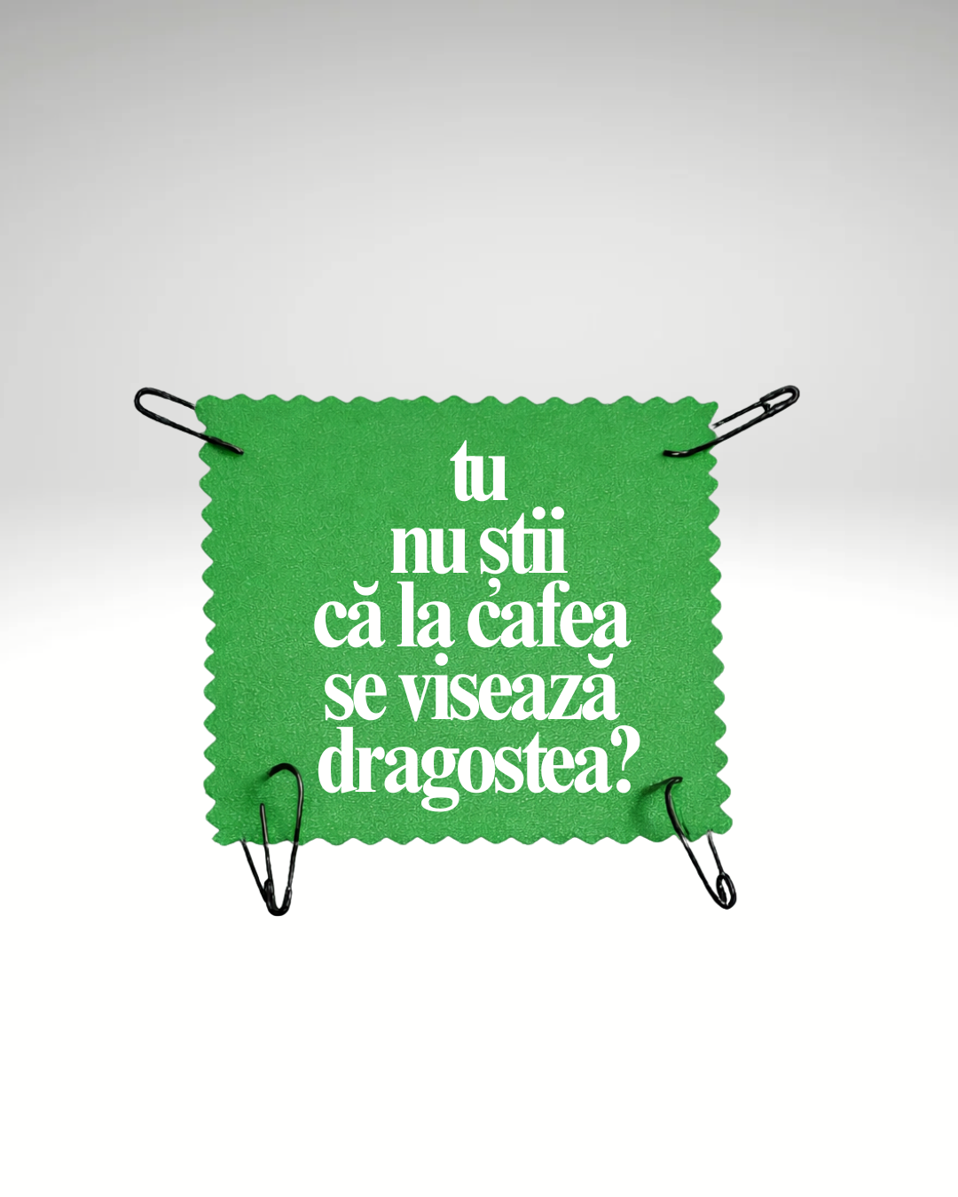 tu nu știi că la cafea se visează dragostea? - Urban Prints Studio