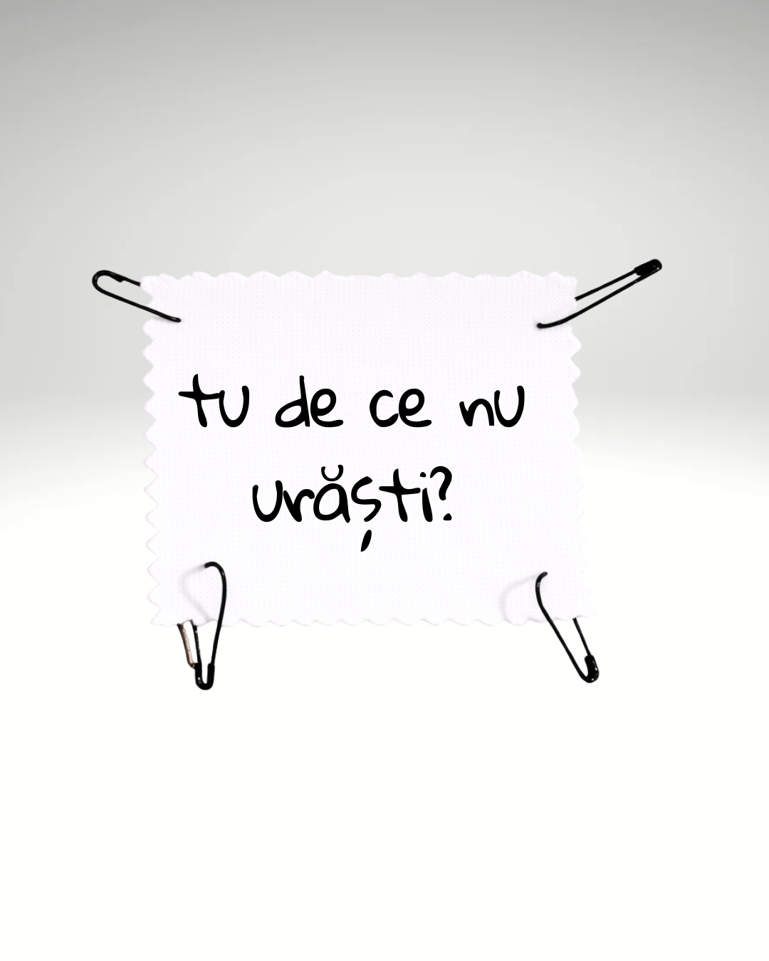 tu de ce nu urăști?
