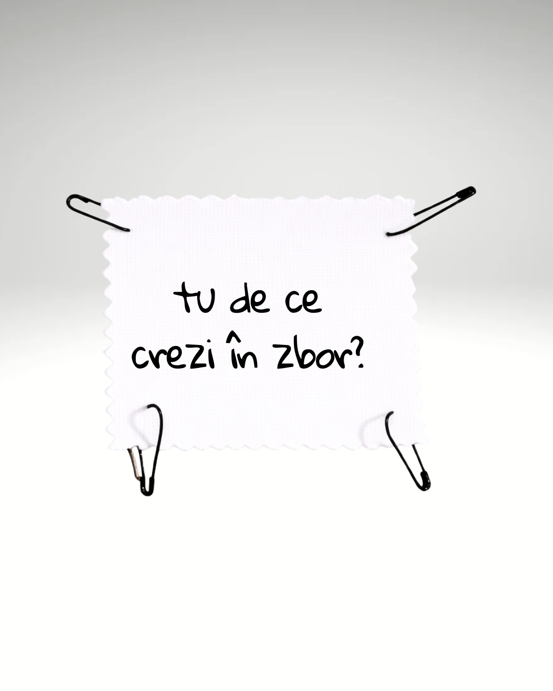 tu de ce crezi în zbor?