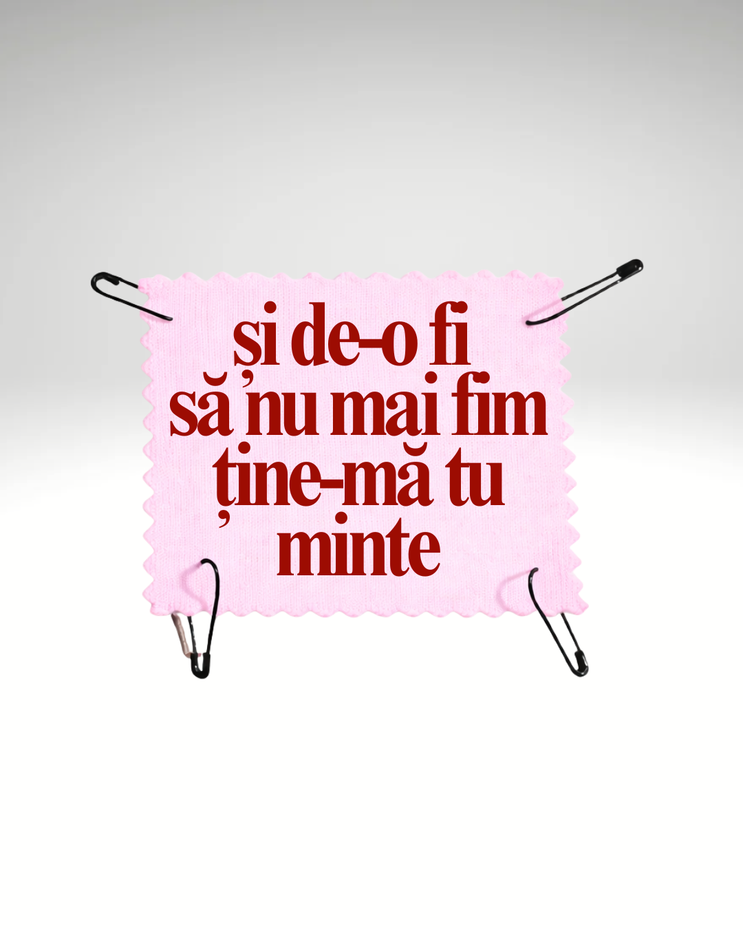 și de-o fi să nu mai fim