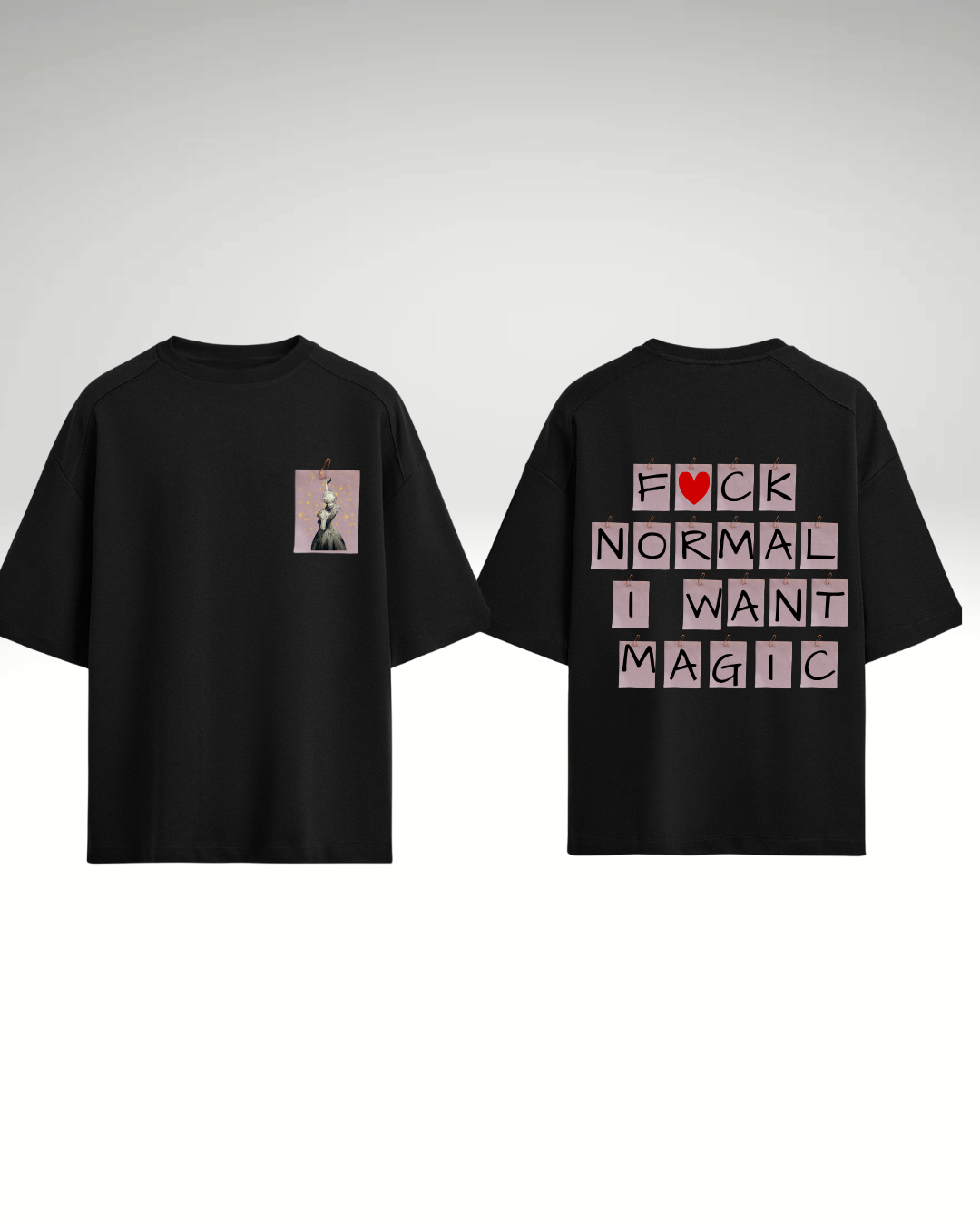 Tricou F❤️ck normal, i want magic