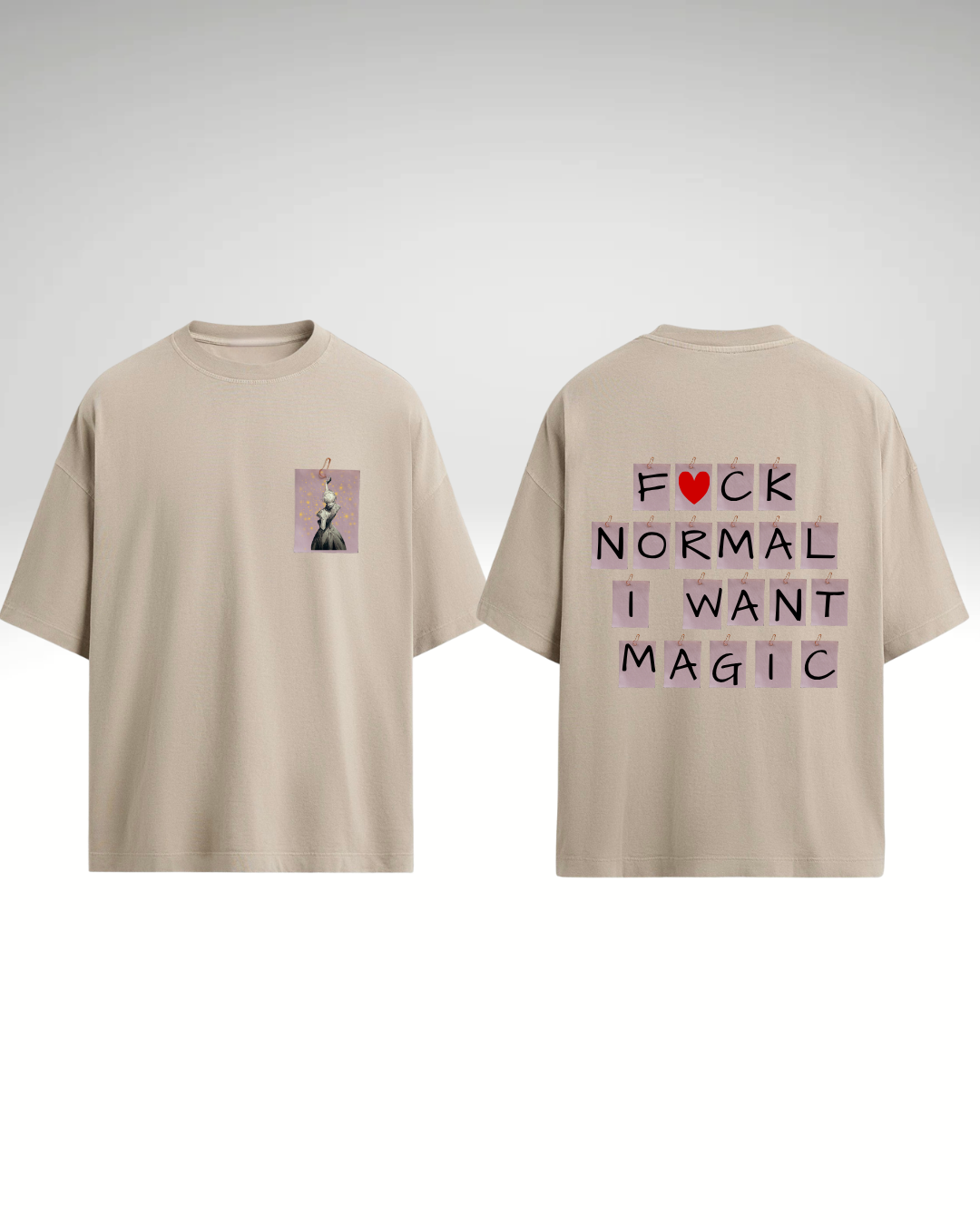 Tricou F❤️ck normal, i want magic