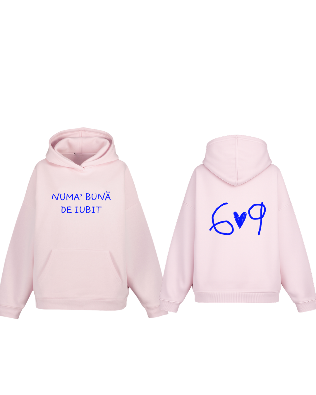 Hanorac NUMA' BUNĂ DE IUBIT 6💙9