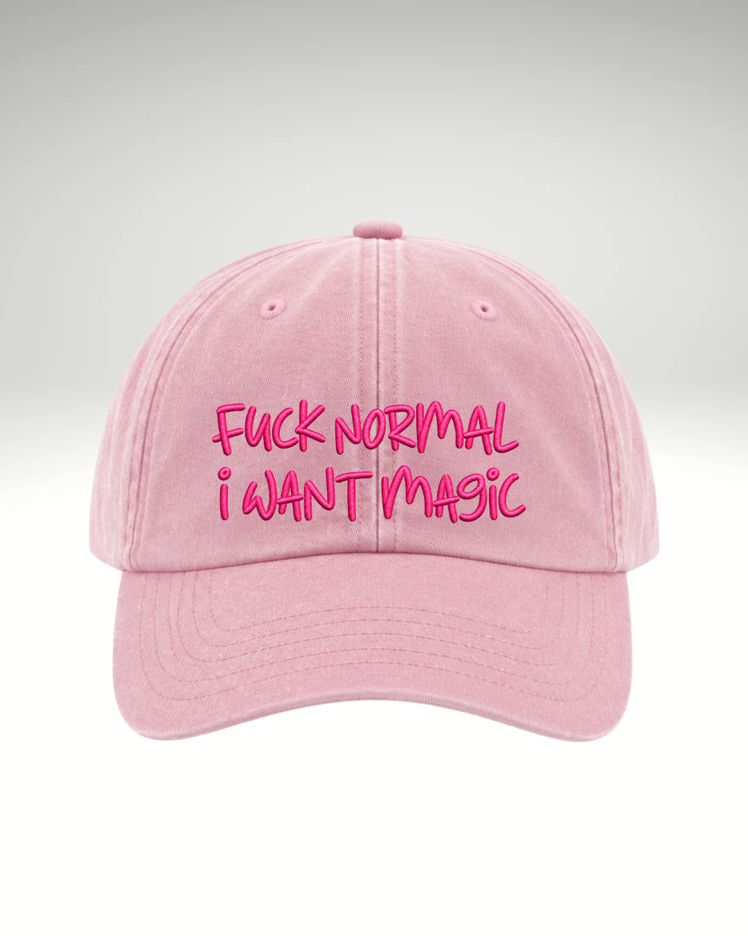 Șapcă Fuck normal I want magic