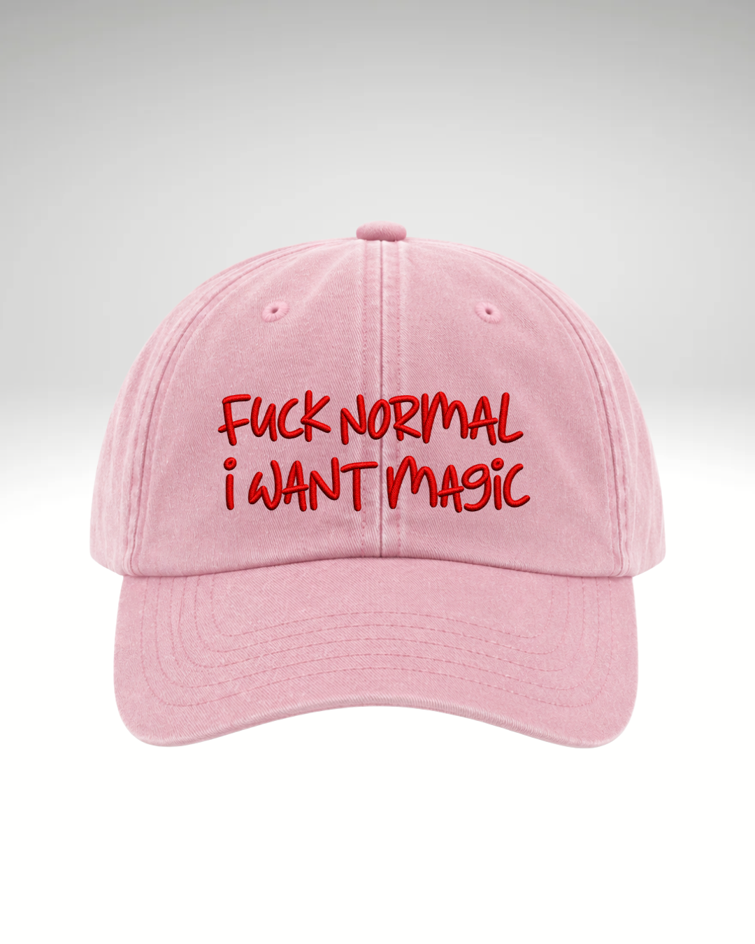 Șapcă Fuck normal I want magic