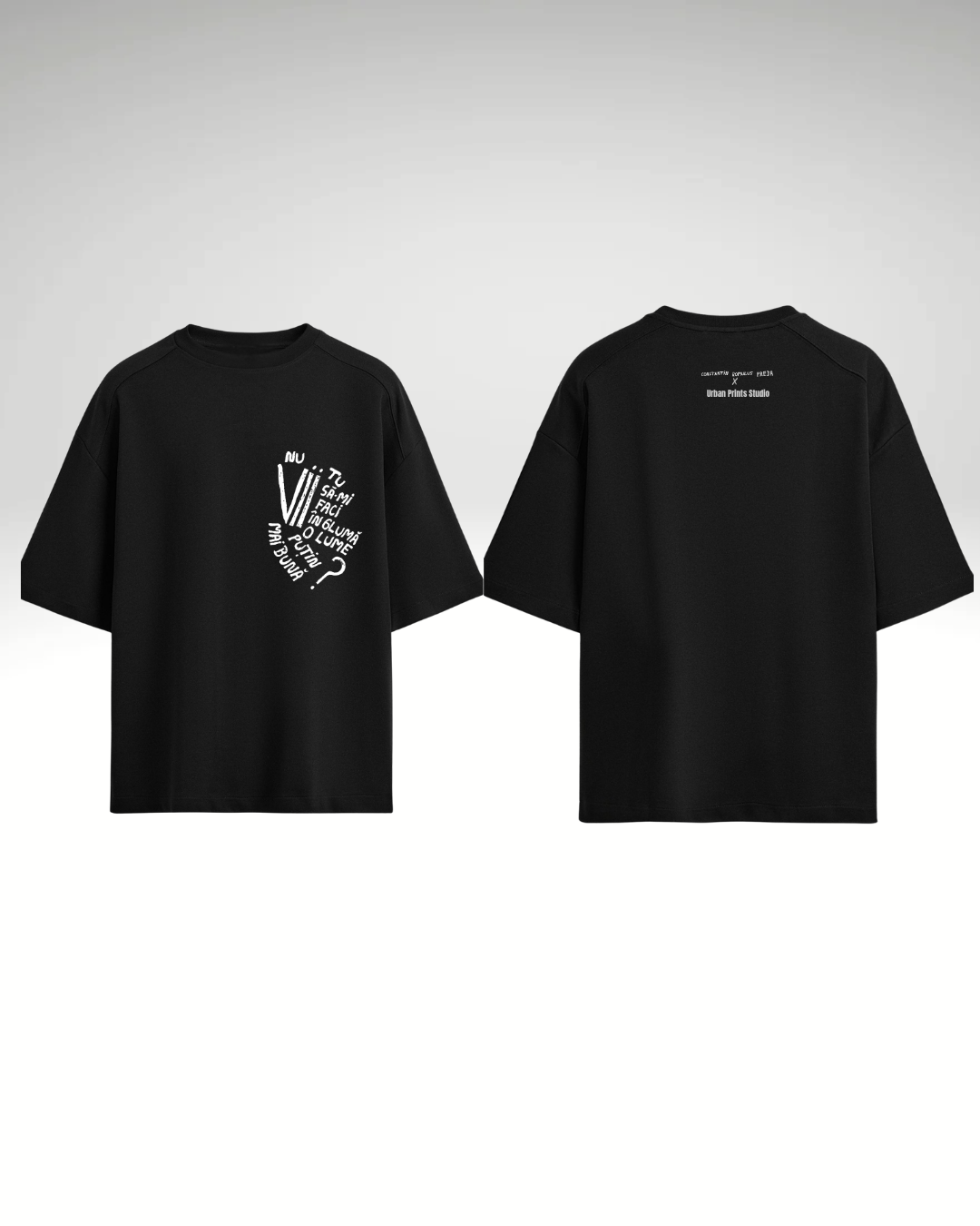 Tricou nu vii tu să-mi faci în glumă o lume puțin mai bună?