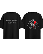 Tricou Normal People Scare Me