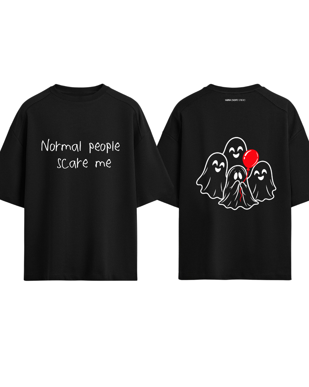 Tricou Normal People Scare Me