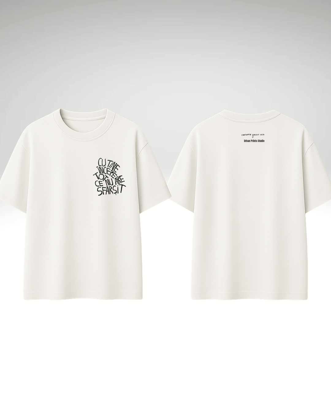 Tricou cu tine începe tot ce nu are sfârșit