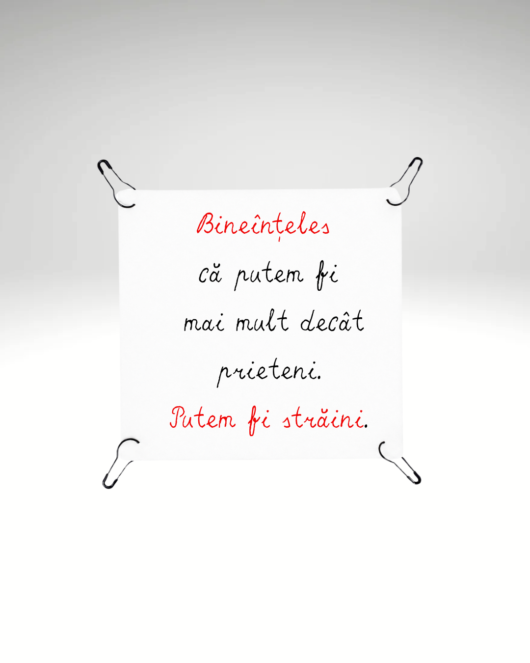 Print detașabil Putem fi străini