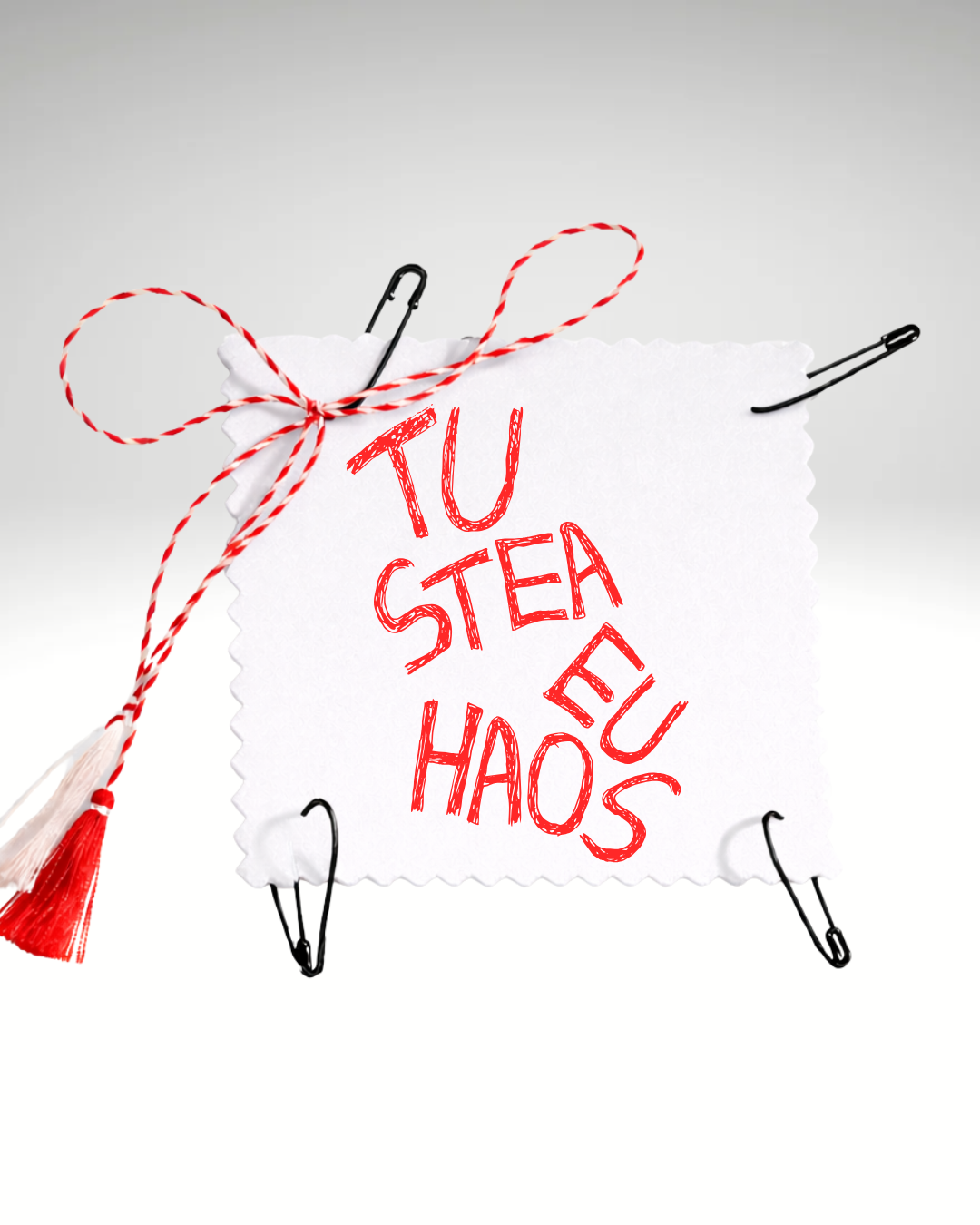 Mărțișor Tu stea eu haos