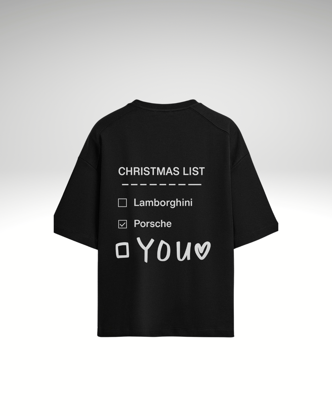 Tricou Christmas list