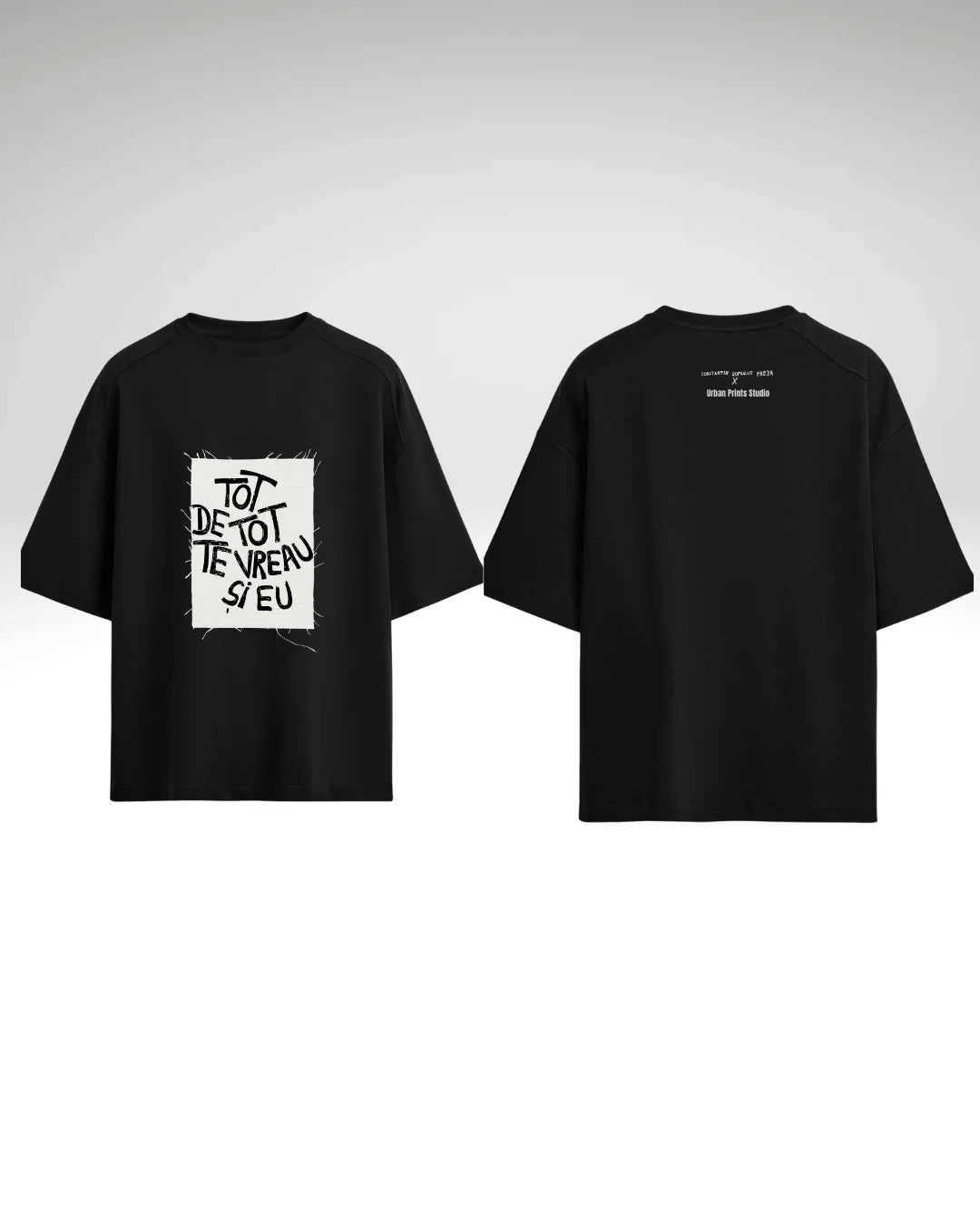 Tricou Tot de tot te vreau și eu (cu print detașabil)