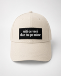 Șapcă uiți ce vrei dar nu  pe mine