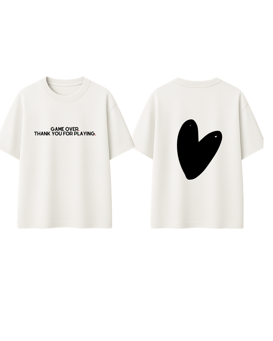 Tricou Game over