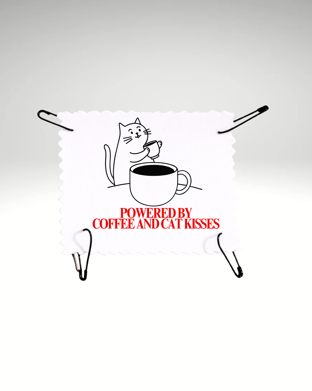 Powered by coffee and cat kisses