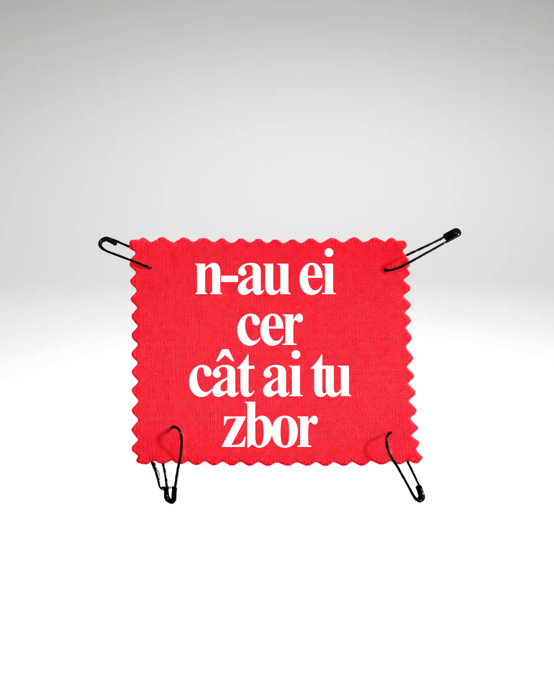 N-au ei cer cât ai tu zbor - Urban Prints Studio