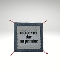 uiți ce vrei dar nu pe mine - denim
