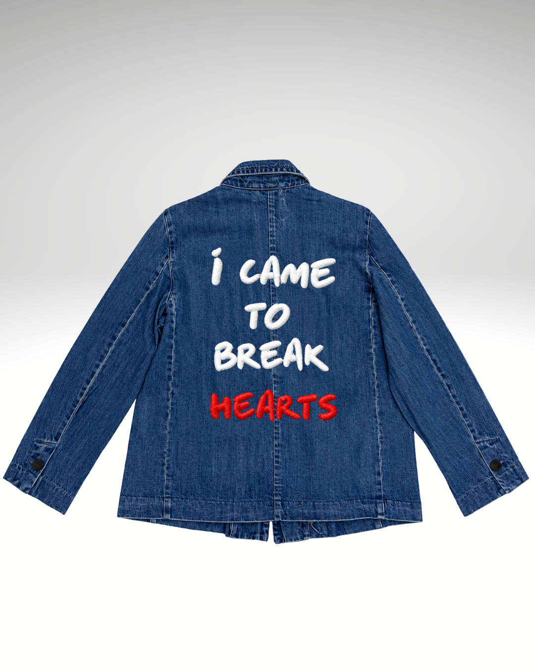 JACHETĂ DIN DENIM - I came to break hearts