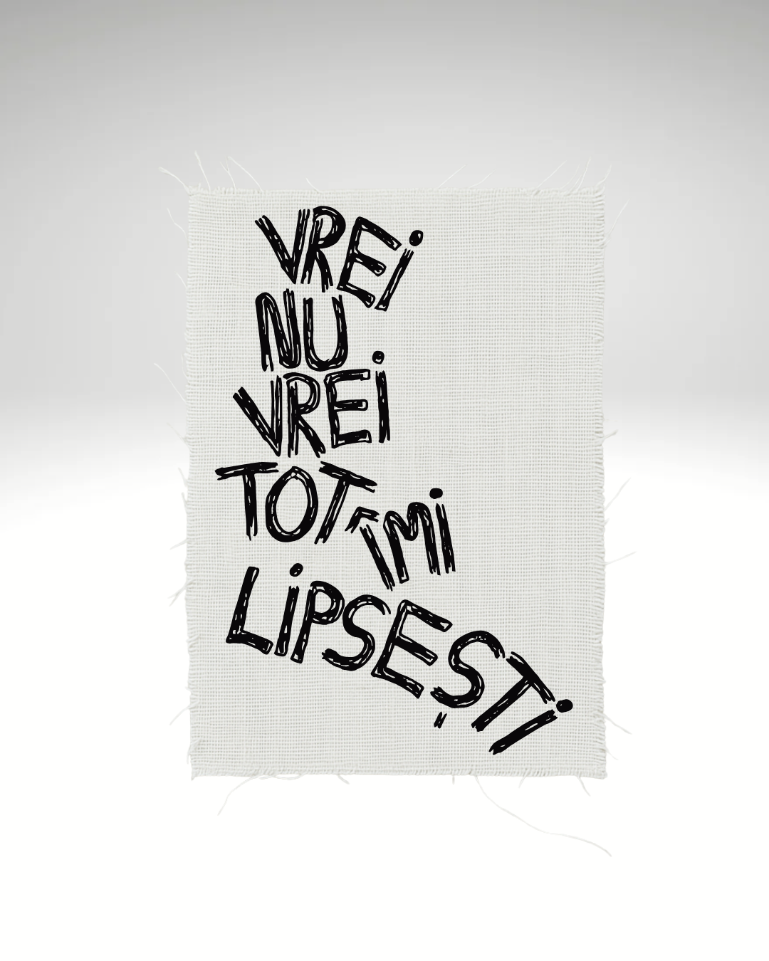 Print detașabil Vreinu vrei tot îmi lipsești