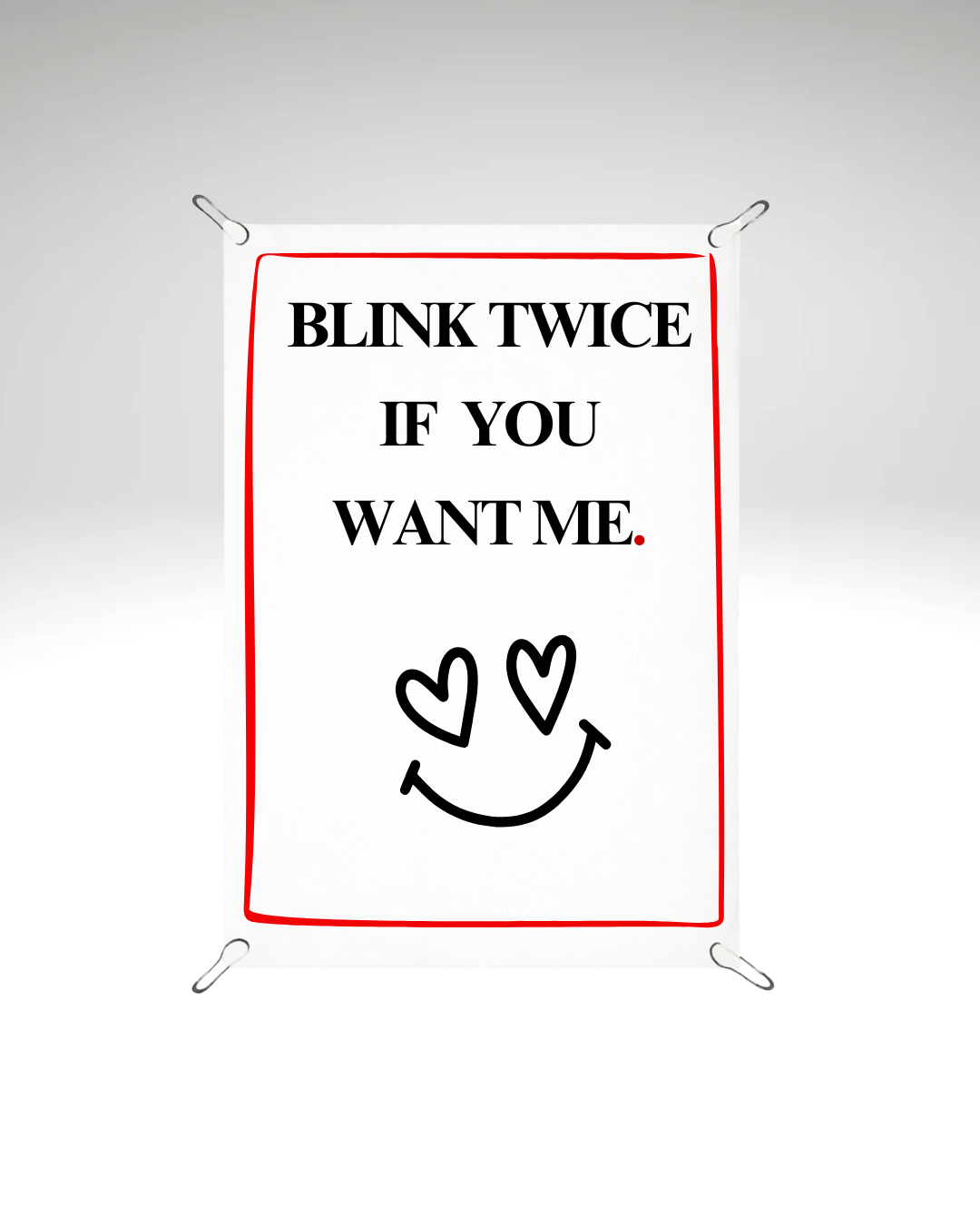 Print detașabil blink twice