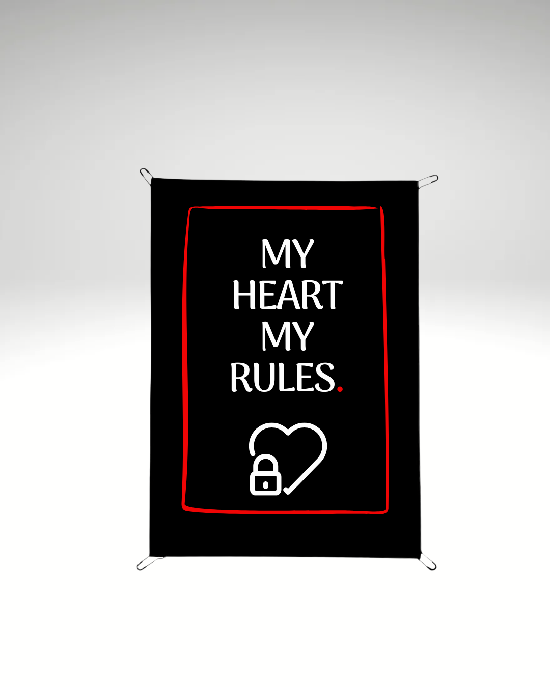 Print detașabil my heart my rules