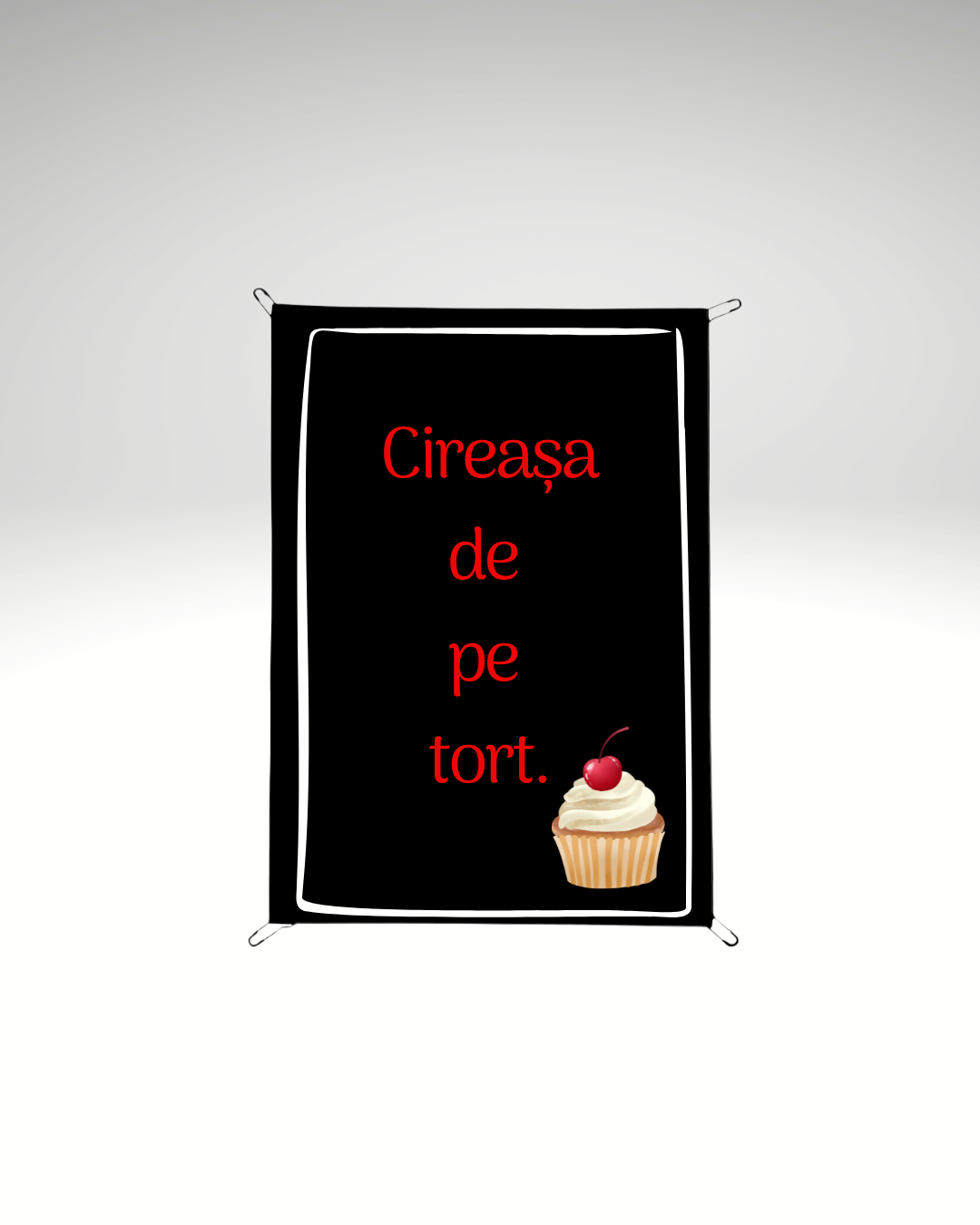 Print detașabil Cireașa de pe tort