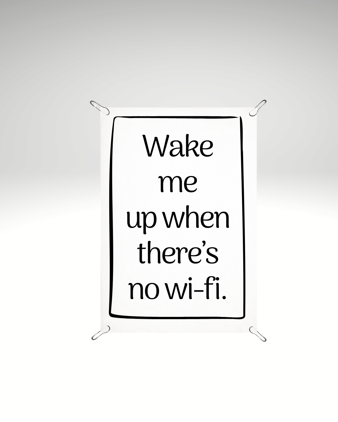 Print detașabil Wake me up