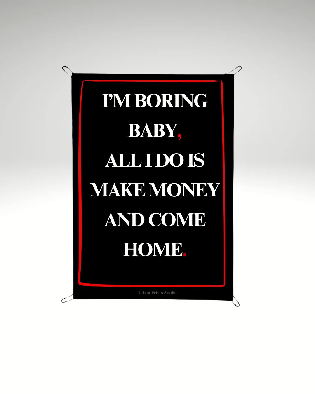 Print detașabil I’m boring baby