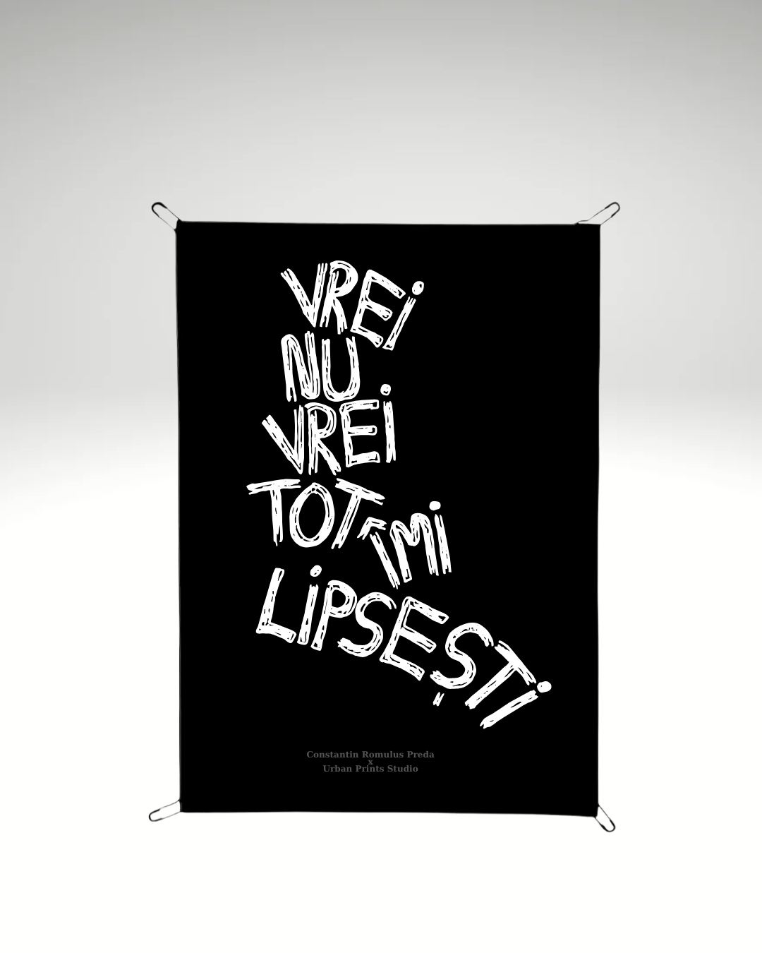 Print detașabil Vrei nu vrei tot îmi lipsești